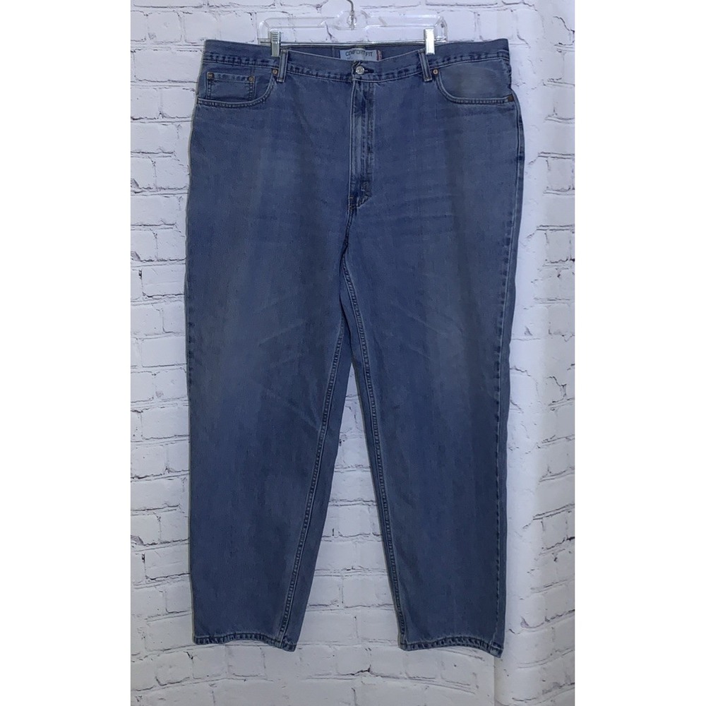 Levi's 560 Jeans Men's 46x34 Loose Comfort Fit Tapered Blue Denim